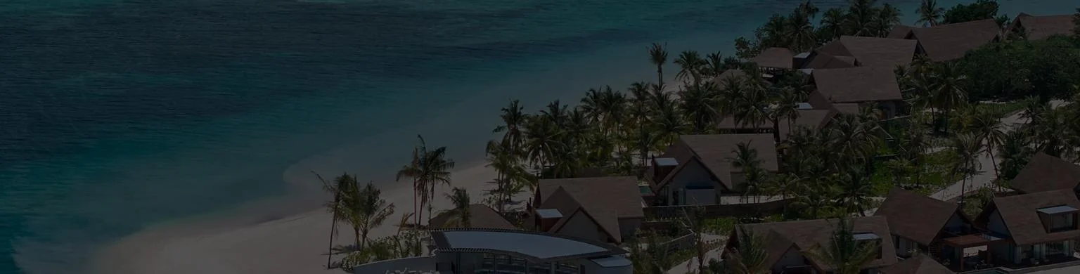 Maldives beach resort